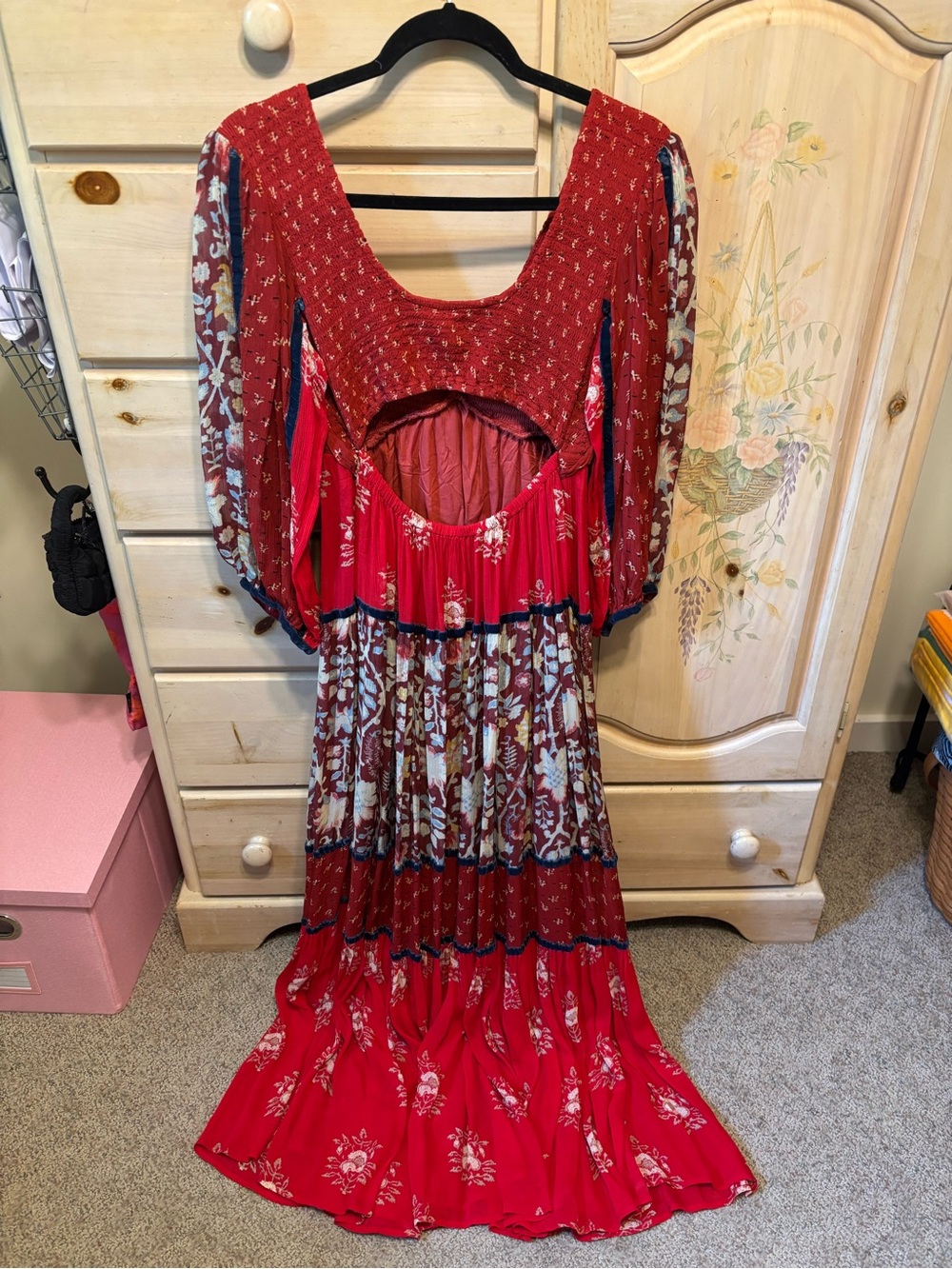 🆕Bnwt Free People *NWT* Free People Bali Laurel Maxi Dress - Picture 15 of 16